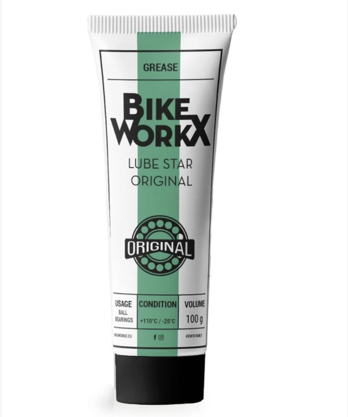 BIKE WORKX GRAISSE BIKEWORKX LUBE STAR ORIGINAL 3 BIKE WORKX GRAISSE BIKEWORKX LUBE STAR ORIGINAL